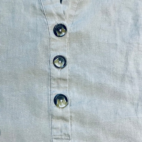 Harve Bernard linen sleeveless top size M - Picture 5 of 6